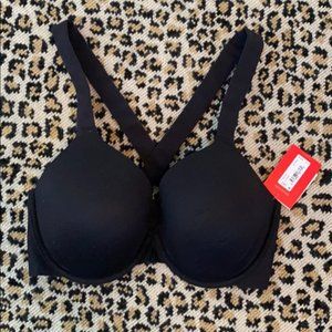 NWT Spanx Bra-llelujah! Black Racerback Bra 34D